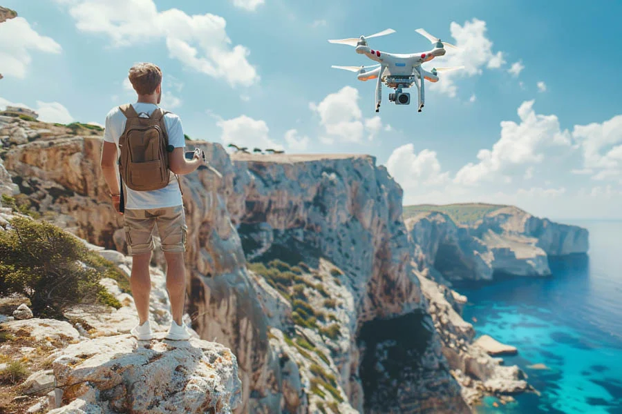 aerial photography with drones